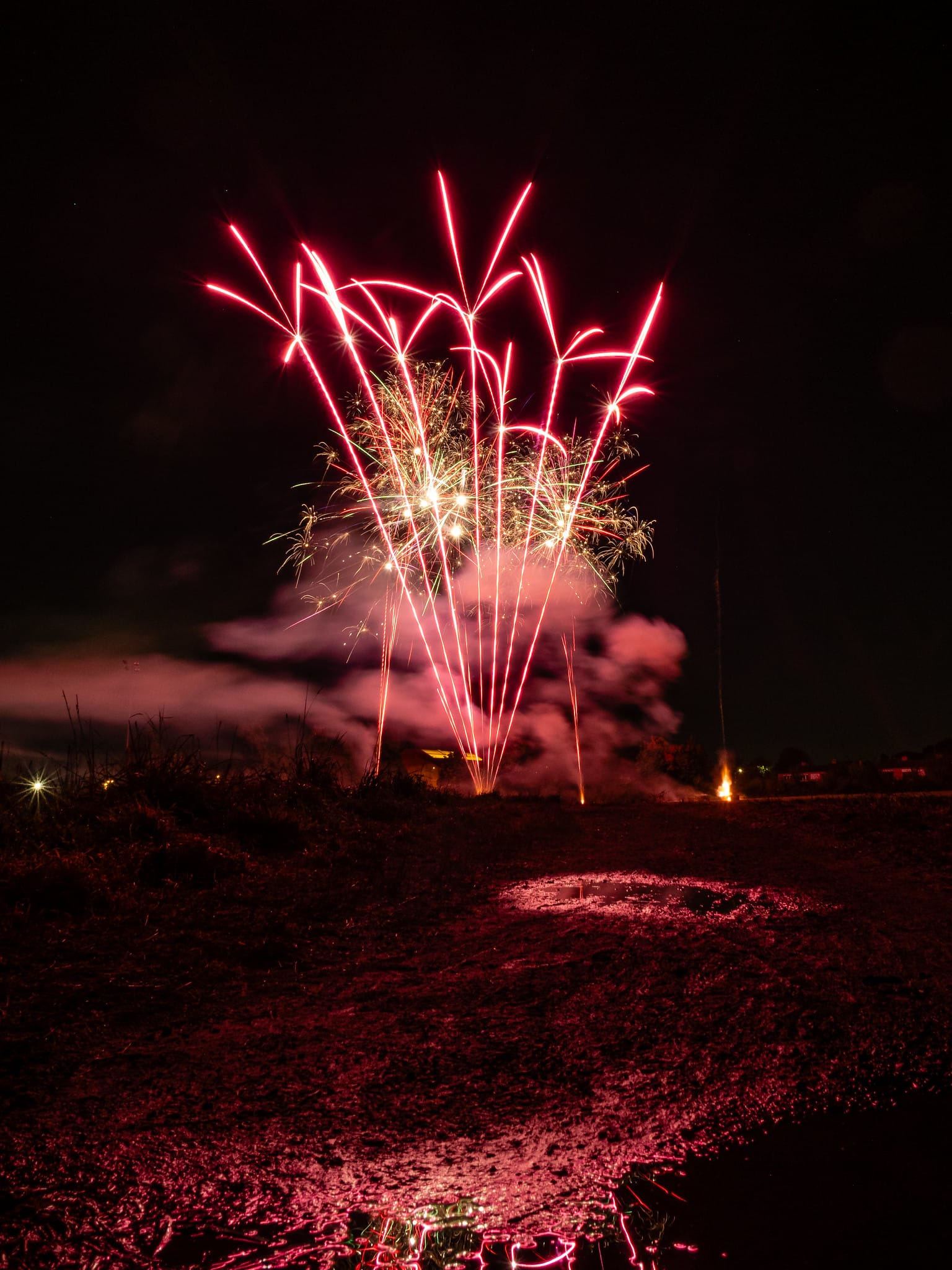 Feu d'artifice Fête des Allumoirs Villeneuve d'Ascq